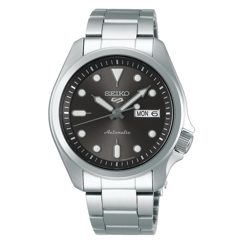 Seiko series 5 automatic stainless steel watch sale