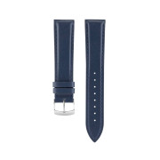 Blue recycled leather strap