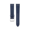 Blue recycled leather strap