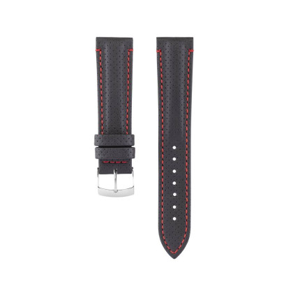 Black leather strap